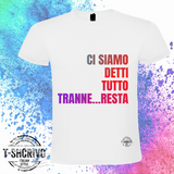 Ci siamo detti tutto..