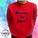 Felpa bambino Mamma ho fame