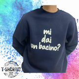 Felpa bambino Mi dai un bacino